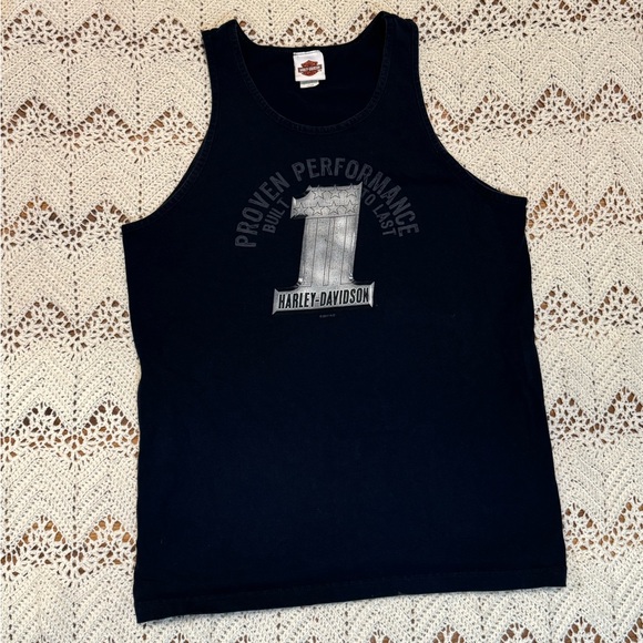 Harley-Davidson Other - Vintage Harley-Davidson Sleeveless Shirt Back Graphic 2009 Colorado Men’s Large
